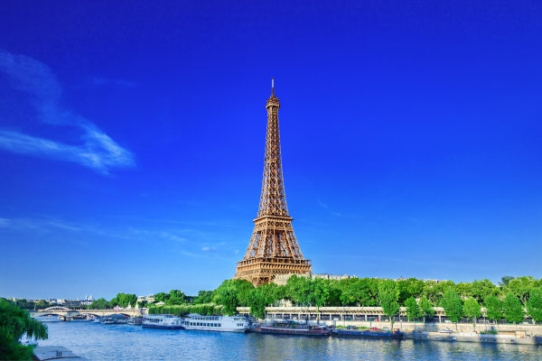 The Eiffel Tower in Paris