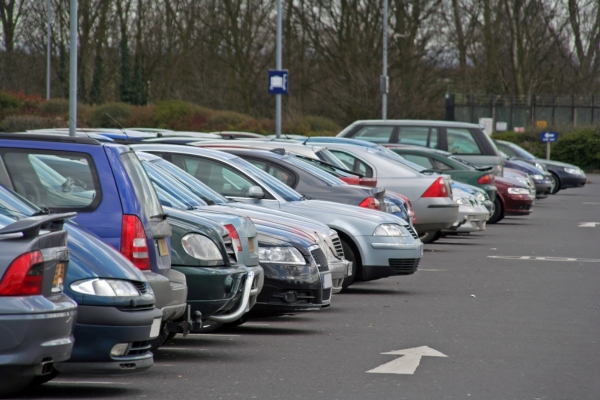 Parking at the ferry port