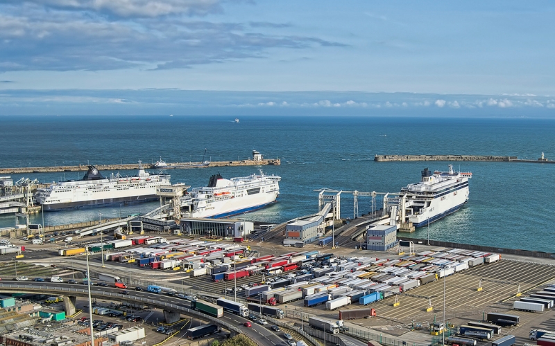 Port de ferry de Calais