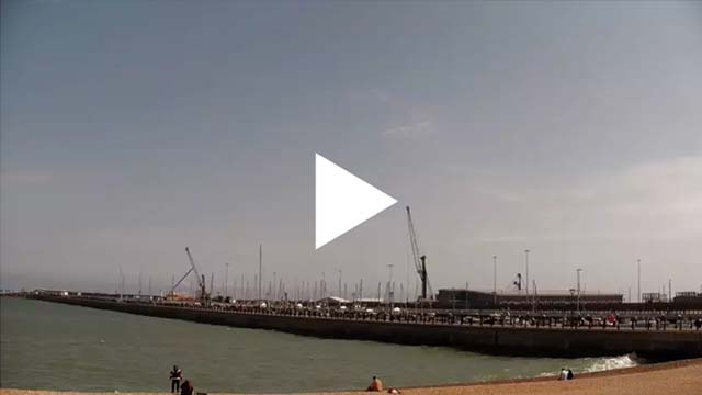 Image de la webcam de la plage de Douvres