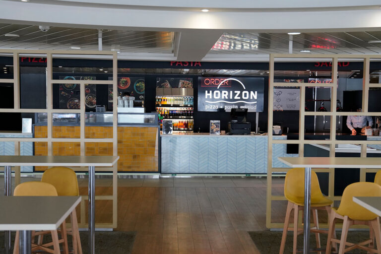 Ristorante Horizon a bordo della Côte Des Flandres