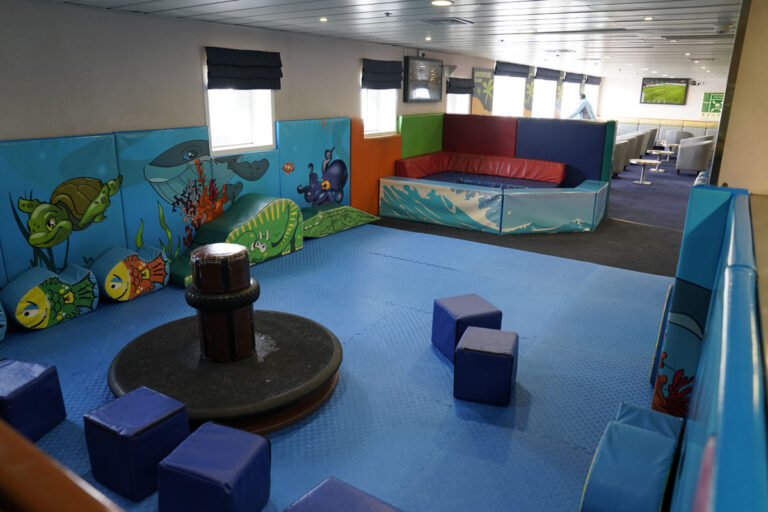 Club per bambini a bordo della Isle of Innisfree