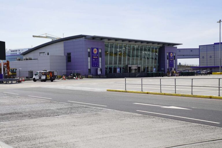 Ferry terminal at the Port of Dover